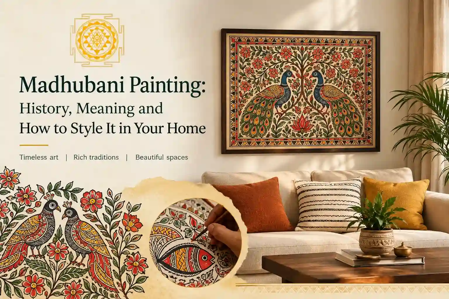 Madhubani Painting History, Meaning and How to Style It in Your Home
