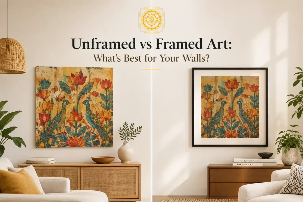 Unframed vs Framed Art_ Wall Styling Guide (1)